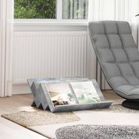 Žurnalų stovas Betono pilka 65 x 53 x 28,5 cm Apdirbta mediena