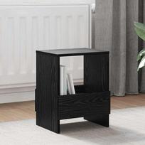 Žurnalų stovas 2 pcs Juodas ąžuolas 35 x 30 x 45 cm