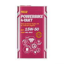Motociklo variklio alyva MANNOL 4T POWERBIKE 15W50 4L
