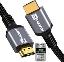 Anhuicco HDMI 2.0 kabelis 15 m, 18Gbps 4K 30 Hz 60 Hz
