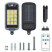 EDLIGHT saulės energija varomas gatvės šviestuvas 144 LED su judesio jutikliu