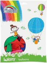 Balionai 30 cm, įvairių pastelinių spalvų 100 vnt.