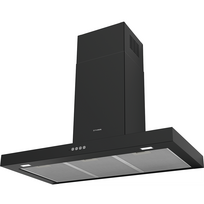 Faber STILO COMFORT BK MATT A90, 710 m³/h, juodas matinis - Gartraukis  Prekė-325.0618.783