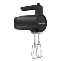 KitchenAid Go, su baterija, juodas - Plakiklis