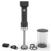 KitchenAid Go, be baterijos, juodas - Trintuvas