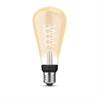 Philips Hue White, E27, soft warm, filament - Išmanioji lemputė Prekė - 929003052301