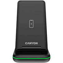 Canyon WS-304, juodas - Belaidis įkroviklis