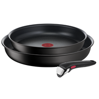 Tefal Ingenio Unlimited, juodas - Keptuvių rinkinys + rankena