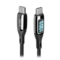 Laidas SBS USB-C - USB-C, 1m Prekė - TECABLETCCLED100WK