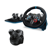 Logitech G29 + Driving force skirtas PS5 / PS4 / PC - Žaidimų vairas + pavarų jungiklis