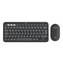 Logitech Pebble 2 Combo, SWE, juoda - Klaviatūra ir pelė