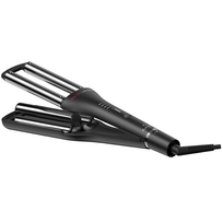GA.MA Salon Curl, Waves, 160-220 °C, juodos - Plaukų garbanojimo žnyplės