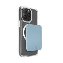 Išorinė baterija Puro Mini Power Mag, 4200 mAh, MagSafe, USB-C, mėlyna Prekė-PUFCBB40P2MAGLBLUE