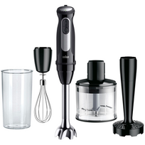 Braun MultiQuick 5 Pro, juodas - Rankinis trintuvas