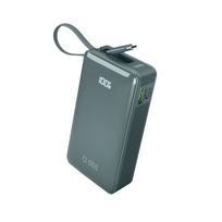 SBS LCD Power Bank, 10000 mAh, žydra - Išorinė baterija