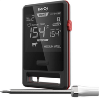 HerQs Pin PRO, juodas - Išmanusis kepimo termometras