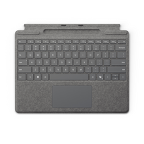 Microsoft Surface Pro 11 Keyboard ENG, platinos spalva - Klaviatūra