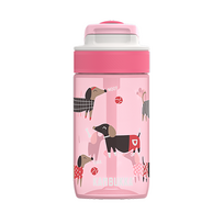 Kambukka Lagoon Diva Dogs, 400 ml, rožinė - Vaikiška gertuvė