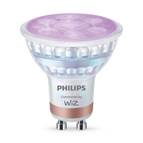 Philips Wiz Smart LED Spot Full Color, GU10, 2 vnt., baltos - Išmaniosios lemputės