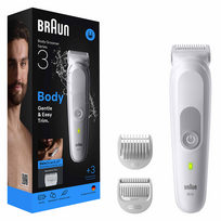 Braun Series 3, baltas - Kūno skustuvas