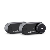 Midland Lokui K30, Bluetooth, 2 vnt., juoda - Ryšio įranga motociklams