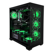 Intop Gaming R5 Aqua, Ryzen 5, 32GB, 1 TB, RTX 5060 Ti, juodas - Stacionarus kompiuteris