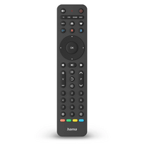 Hama 4-in-1 Universal TV Remote Control, juodas - Universalus nuotolinio valdymo pultelis