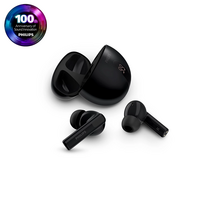 Philips TAT2520, juodos - Belaidės ausinės