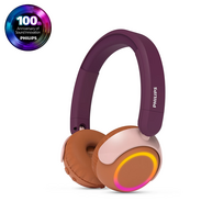 Philips TAK4200, violetinės/oranžinės - Vaikiškos ausinės