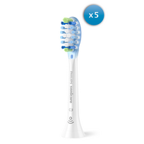 Philips Sonicare Premium Plaque Defence, 5 vnt., balti - Dantų šepetėlių antgaliai
