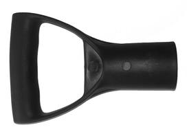 Rankena kastuvui plastmasinė Juoda D-38mm