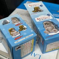 1 vnt. atsitiktinai siunčiama Mofusand katė aklas dėžutės ryklys katės figūrėlė žaislai Cos jūrų organizmo lėlės aklas maišelis dekoracija vaikų kalėdinė dovana
