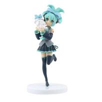 Karštas 21CM Anime Hatsune Miku X Cinnamoroll Figūrėlė Anime Aksesuaras Kolekcionuojami Modeliai Dekoratyviniai Papuošalai Vaikams Kawaii Dovana