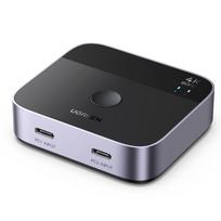 Perjungėjas 4K 60Hz (2 USB-C įėjimai -> HDMI išėjimas)