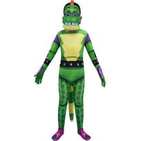 Berniukų Mergaičių Fnaf Siaubo Lokio Žalia Spausdinta Kombinezonas Kaukė Uodega Apranga Vaikams Kalėdos Helovinas Cosplay Persirengimo Kostiumas 120cm žalia