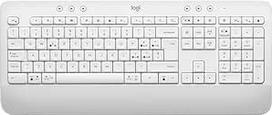 "Logitech Signature K650 Comfort" belaidė klaviatūra su riešo atrama, "BLE Bluetooth/Logi Bolt" USB imtuvas, minkšta jutiklinė klaviatūra, "Numpad", PC/Windows/Mac, itališka QWERTY - balta