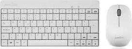 "Perixx PERIDUO-712W Combo Teclado Pequeño y Ratón Inalámbrico para Windows, 2,4 GHz Con Receptor USB, QWERTY Español, Blanco