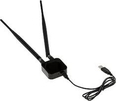 KALEA-INFORMATIQUE USB WiFi modulis Ralink RT3572L Dviejų dažnių 2,4 GHz ir 5 GHz, duomenų perdavimo sparta 600MB/s, IEEE802.11 a/b/g/n. Suderinamas su PC Mac Samsung TV.