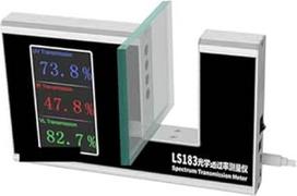 Langų atspalvio matuoklis, 940 IR 365 UV 380-760 nm VL LS183 Transmisijos matuoklis, skirtas bandymų plėvelei, langų atspalviui matuoti