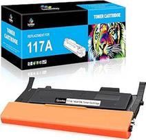 LeciRoba 117A toneris, skirtas HP W2070A W2071A W2072A W2073A, skirtas HP spalvotojo lazerio MFP-179fnw MFP-179fwg MFP-178nwg MFP-178nw 150nw 150a spausdintuvui (1- juodas)