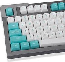 mintcaps White Green Keycaps 150 klavišų Doubleshot MSA profilio Custom Keycaps 61/64/68/84/87 mechaninei žaidimų klaviatūrai