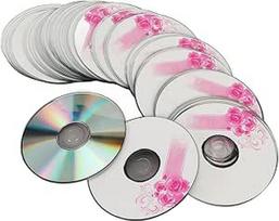 Tušti kompaktiniai diskai muzikai įrašyti, tušti CD-R diskai, 52 x 730MB, didelės talpos, suderinami su daugeliu CD-R diskų, skirti skaitmeniniams vaizdams saugoti ir