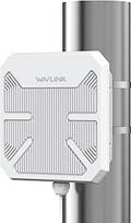 WAVLINK AX3000 Lauko taškas-taškas WLAN tiltas PtP Lauko oro sąlygoms atsparus tiltas PtP ir PtMP, palaiko 100 m PoE aktyvųjį/pasyvųjį ryšį, kryptinės antenos 12 dBi, Gigabit prievadas