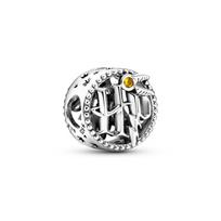 MINISO 925 Sidabriniai pakabukai karoliukai Harry Potter apyrankėms Moterims DIY papuošalai Dovanos 3mm pakabukas