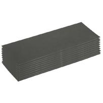 Guitar Fingerboard Fret Leveling Sanding Polished Block with 2 Pieces Sandpaper