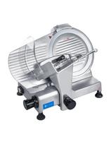 Elektrinė parduotuvės pjaustyklė šaltiems gabalams ir sūriui PRO 220mm