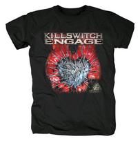 Killswitch Engage Grupė Sunki Medvilnė Juoda Visų Dydžių Vyriški Moteriški Marškinėliai DI133 Unisex Marškinėliai XXXXL