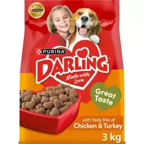 Šunų ėdalas su paukštiena DARLING, 3 kg