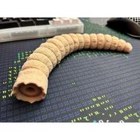 3D spausdintas smėlio kirmėlės modelis su judančiais sąnariais, kūrybinga kolekcija, stalo dekoracija, gyvūnų modeliai, šventinės dovanos