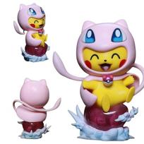 Naujas 12CM Pokémon figūrėlės modelis Žaislai Pikachu COS Gengar Charizard Mimikyu Mew Mewtwo Kolekcija Vaikų Gimtadienio Kalėdinės Dovanos 12cm